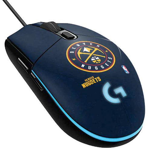NBA Denver Nuggets Distressed G203 Prodigy RGB Wired Gaming Mouse Skin