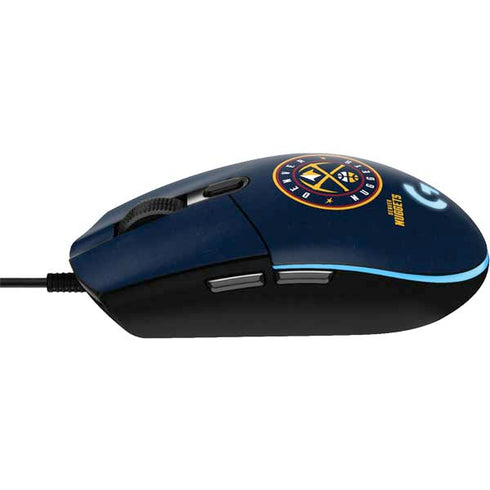 NBA Denver Nuggets Distressed G203 Prodigy RGB Wired Gaming Mouse Skin