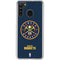 NBA Denver Nuggets Distressed Galaxy A21 Clear Case