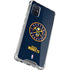 NBA Denver Nuggets Distressed Galaxy A71 5G Clear Case