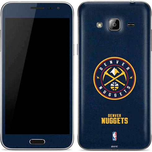 NBA Denver Nuggets Distressed Galaxy J3 Skin