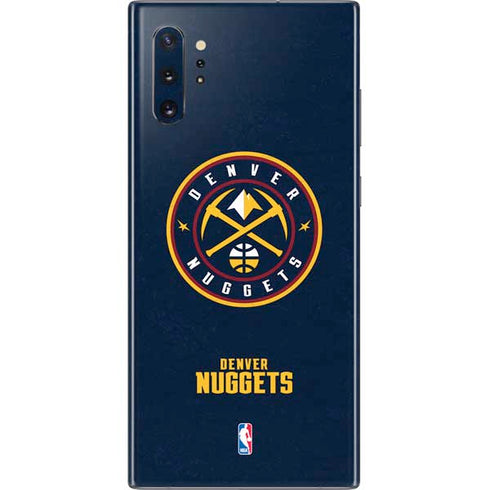 NBA Denver Nuggets Distressed Galaxy Note 10 Plus Skin