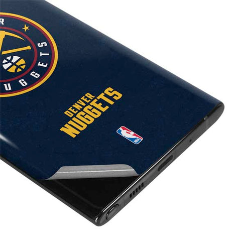 NBA Denver Nuggets Distressed Galaxy Note 10 Plus Skin