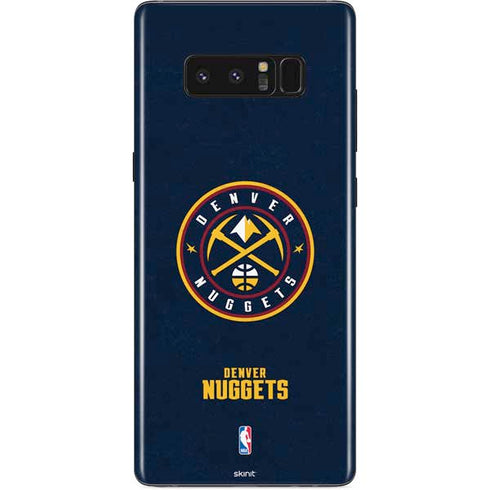 NBA Denver Nuggets Distressed Galaxy Note 8 Skin