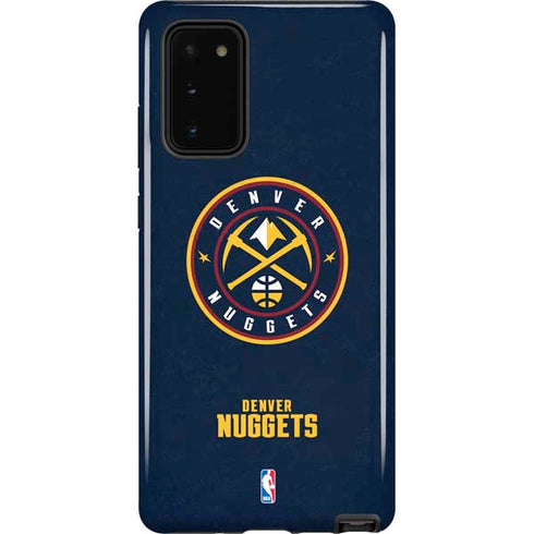 NBA Denver Nuggets Distressed Galaxy Note20 5G Pro Case