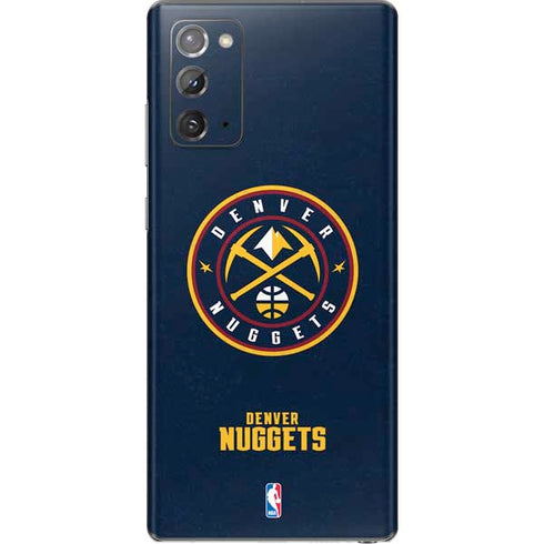 NBA Denver Nuggets Distressed Galaxy Note20 5G Skin