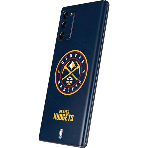 NBA Denver Nuggets Distressed Galaxy Note20 5G Skin