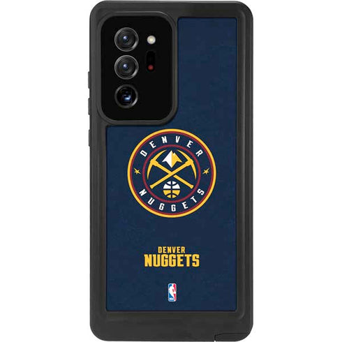NBA Denver Nuggets Distressed Galaxy Note20 Ultra 5G Waterproof Case