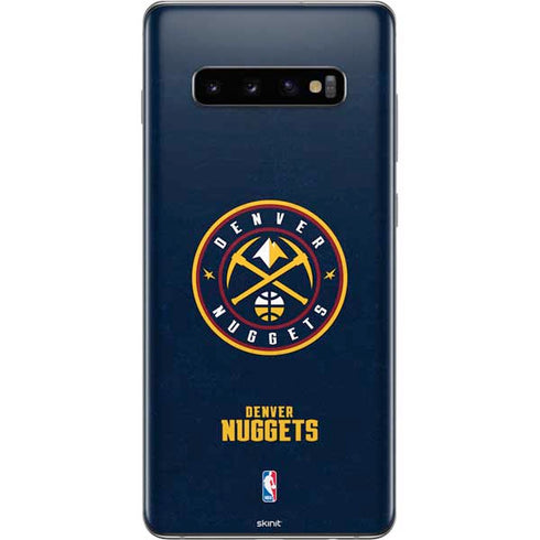 NBA Denver Nuggets Distressed Galaxy S10 Plus Skin