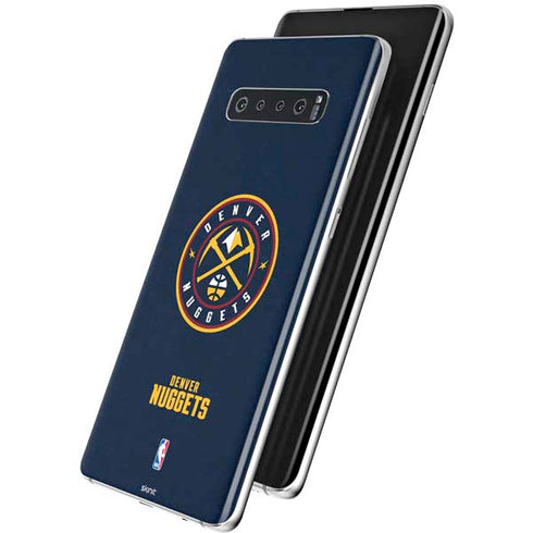 NBA Denver Nuggets Distressed Galaxy S10 Plus Skin