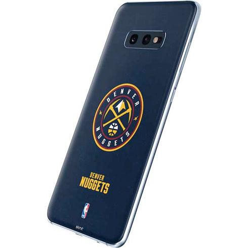 NBA Denver Nuggets Distressed Galaxy S10e Skin