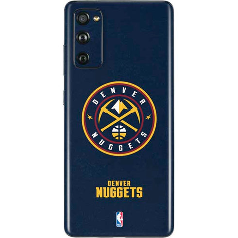 NBA Denver Nuggets Distressed Galaxy S20 Fan Edition Skin