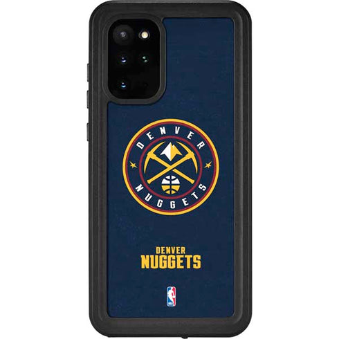 NBA Denver Nuggets Distressed Galaxy S20 Plus Waterproof Case