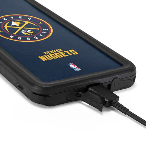 NBA Denver Nuggets Distressed Galaxy S20 Waterproof Case