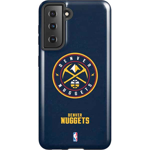 NBA Denver Nuggets Distressed Galaxy S21 5G Pro Case