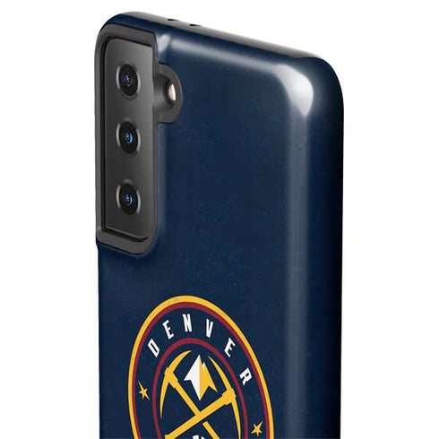 NBA Denver Nuggets Distressed Galaxy S21 FE Pro Case