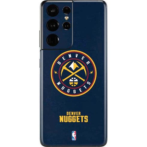 NBA Denver Nuggets Distressed Galaxy S21 Ultra 5G Skin