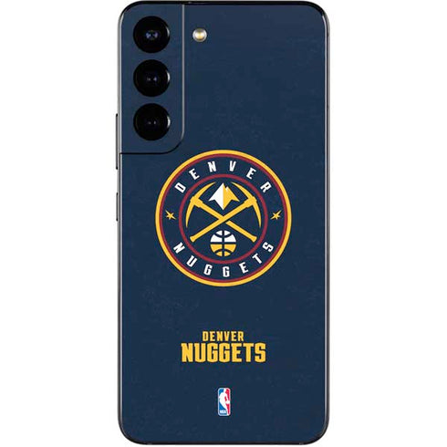 NBA Denver Nuggets Distressed Galaxy S22 Skin