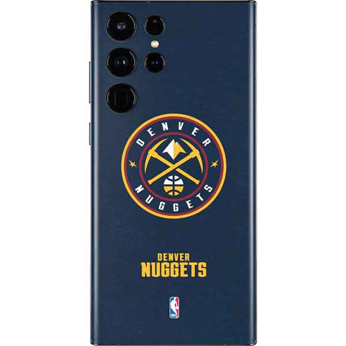 NBA Denver Nuggets Distressed Galaxy S22 Ultra Skin