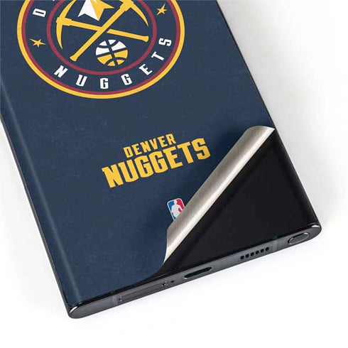NBA Denver Nuggets Distressed Galaxy S22 Ultra Skin