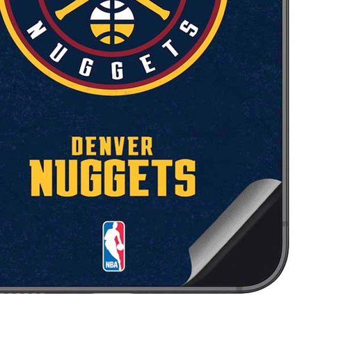 NBA Denver Nuggets Distressed Galaxy S23 FE Skin