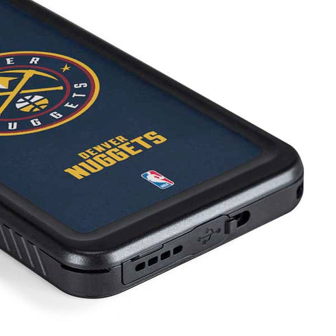 NBA Denver Nuggets Distressed Galaxy S23 Plus Waterproof Case