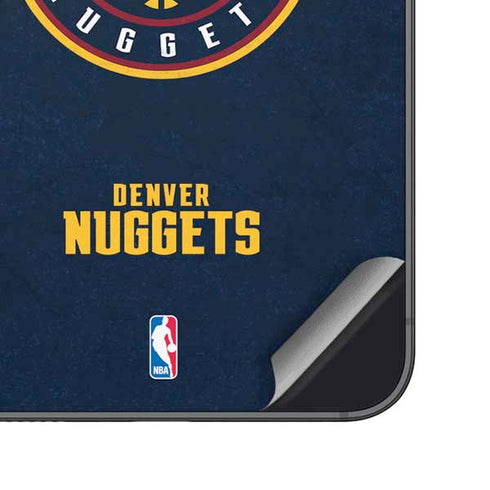 NBA Denver Nuggets Distressed Galaxy S23 Skin