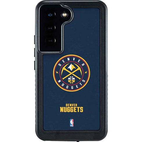 NBA Denver Nuggets Distressed Galaxy S23 Waterproof Case