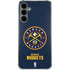 NBA Denver Nuggets Distressed Galaxy S24 Plus Clear Case