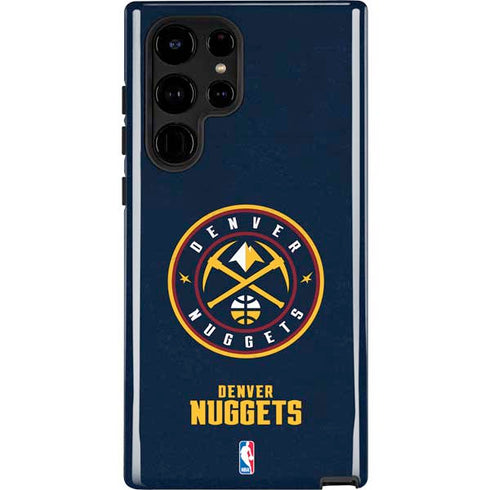 NBA Denver Nuggets Distressed Galaxy S24 Ultra Impact Case