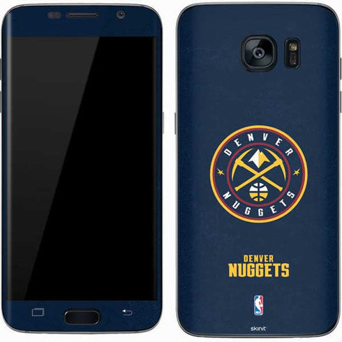 NBA Denver Nuggets Distressed Galaxy S7 Skin