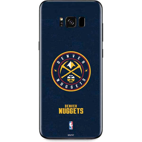 NBA Denver Nuggets Distressed Galaxy S8 Plus Skin