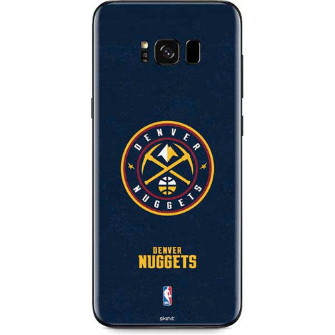 NBA Denver Nuggets Distressed Galaxy S8 Skin