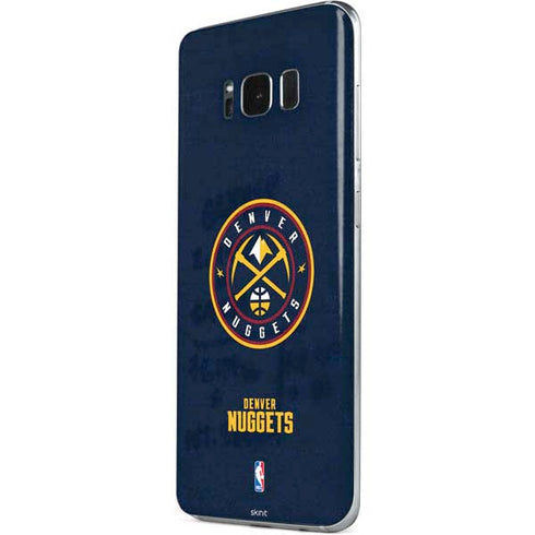 NBA Denver Nuggets Distressed Galaxy S8 Skin