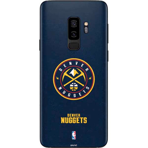 NBA Denver Nuggets Distressed Galaxy S9 Plus Skin