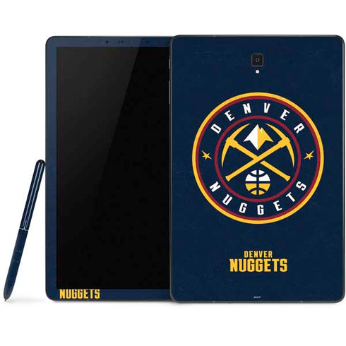 NBA Denver Nuggets Distressed Samsung Galaxy Tab Skin