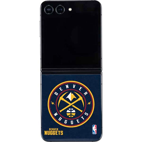 NBA Denver Nuggets Distressed Galaxy Z Flip5 5G Skin