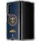NBA Denver Nuggets Distressed Galaxy Z Fold4 5G Clear Case