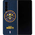 NBA Denver Nuggets Distressed Galaxy Z Fold4 5G Skin