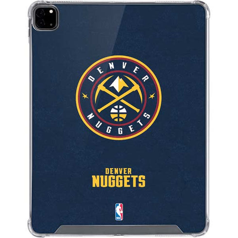 NBA Denver Nuggets Distressed iPad Pro 12.9in (2020) Clear Case