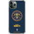 NBA Denver Nuggets Distressed iPhone 11 Pro Max Clear Case