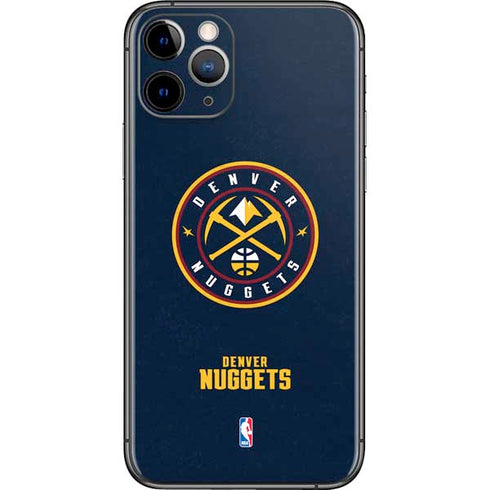 NBA Denver Nuggets Distressed iPhone 11 Pro Skin