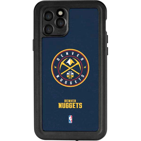 NBA Denver Nuggets Distressed iPhone 11 Pro Waterproof Case
