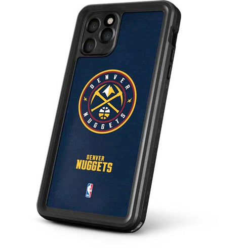 NBA Denver Nuggets Distressed iPhone 11 Pro Waterproof Case
