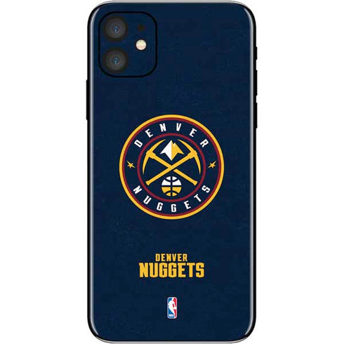 NBA Denver Nuggets Distressed iPhone 11 Skin