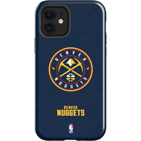 NBA Denver Nuggets Distressed iPhone 12 Impact Case