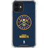 NBA Denver Nuggets Distressed iPhone 12 Mini Clear Case