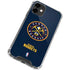 NBA Denver Nuggets Distressed iPhone 12 Mini Clear Case