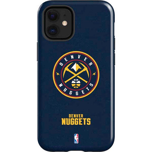 NBA Denver Nuggets Distressed iPhone 12 Mini Impact Case