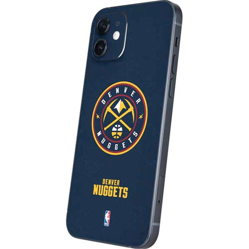 NBA Denver Nuggets Distressed iPhone 12 Mini Skin